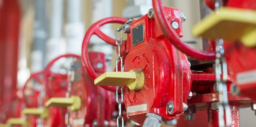 The valve of system Industrial of fire extinguishing