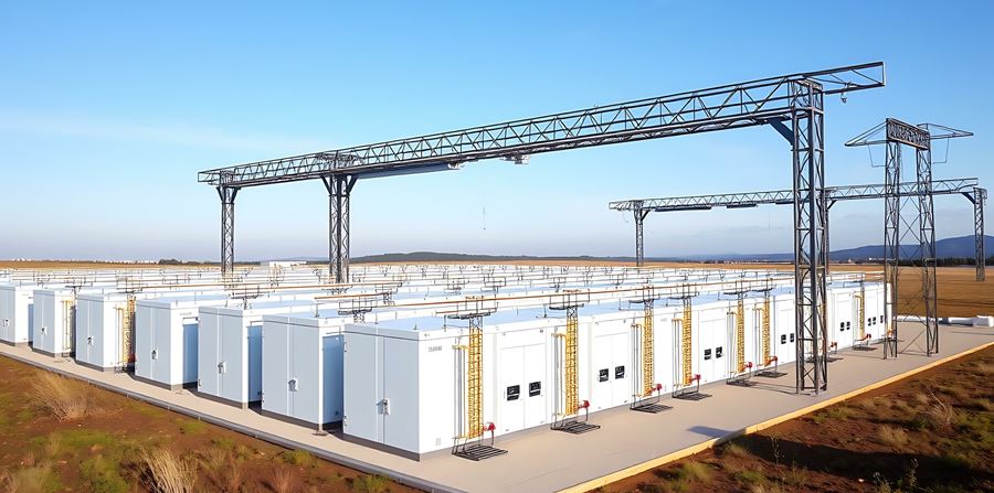 modern energy storage solution high capacity battery system for renewable energy