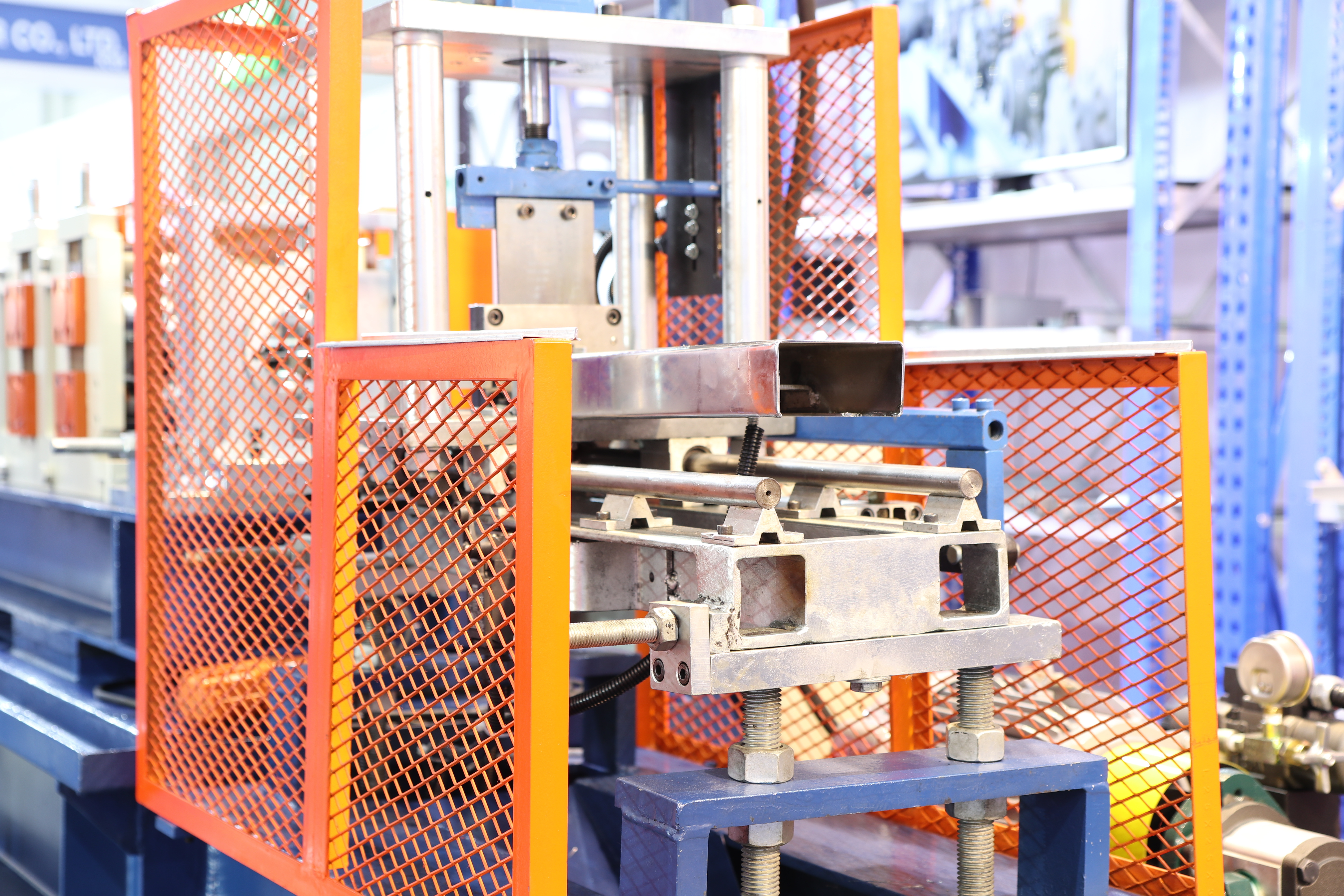 machine guarded factory equipment