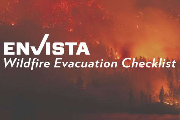 Wildfire Evacuation Checklist