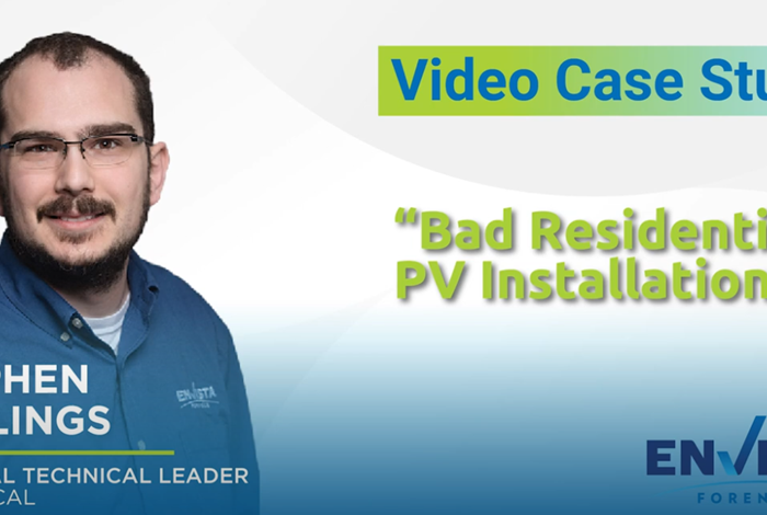 Bad Residential PV Installation | Envista Case Study