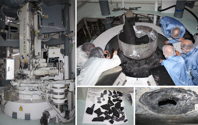 semiconductor machine explosion fire
