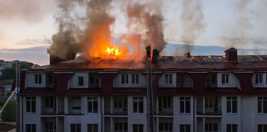 Burning Building