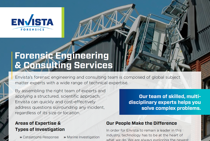 Forensic Engineering & Consulting Services