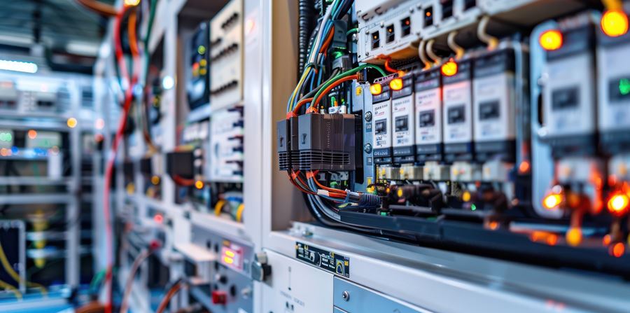 report cover image about electrical systems review ups generators power distribution real image high definition