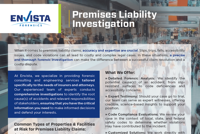 Premises Liability Investigation