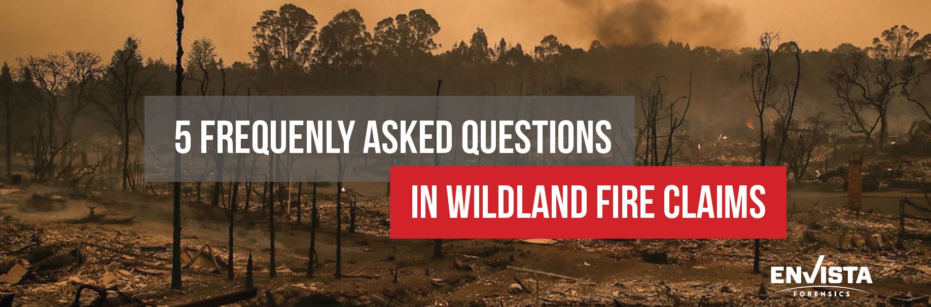 5 Frequently Asked Questions in Wildland Fire Claims