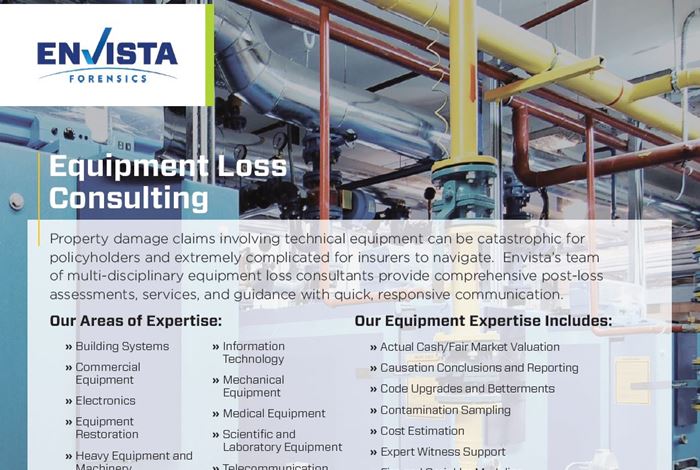 Equipment Loss Consulting