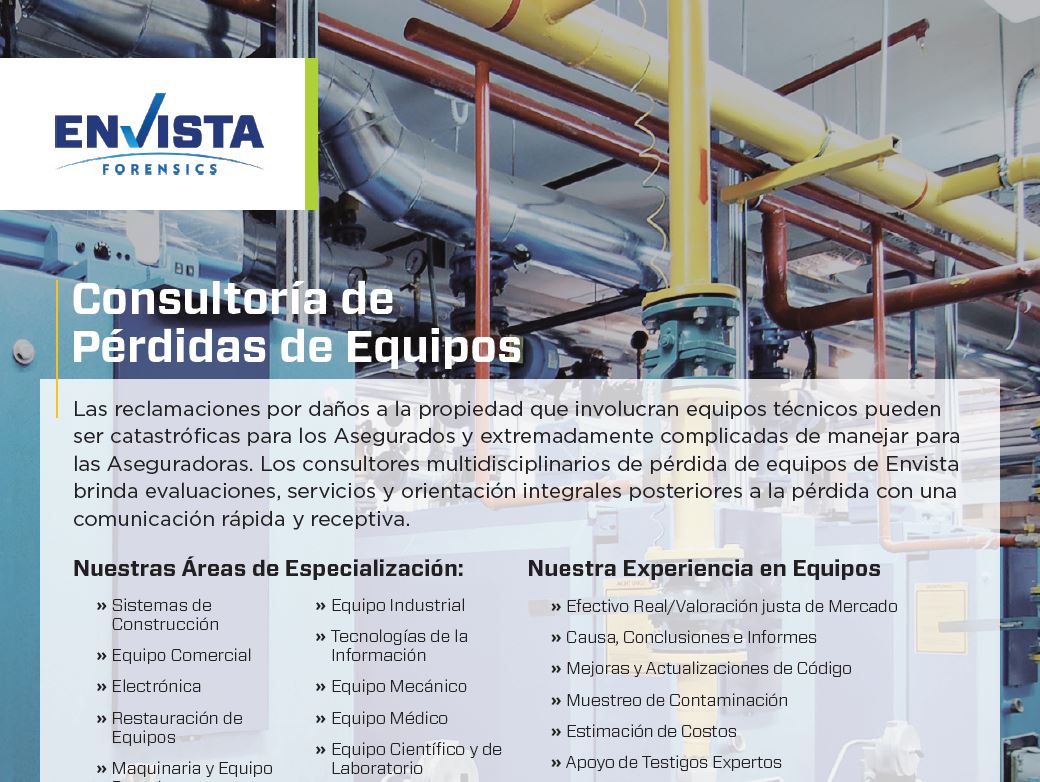 Consultoría de Pérdidas de Equipos