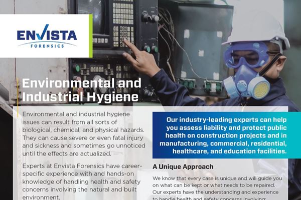 Environmental and Industrial Hygiene Services