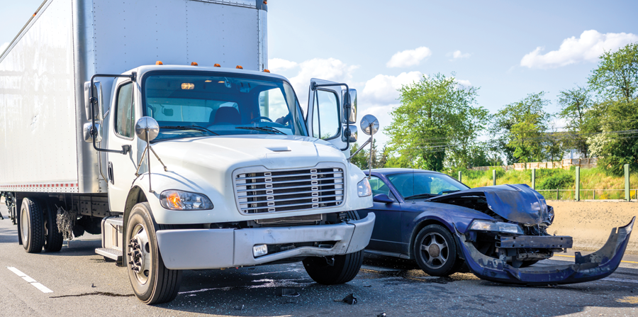 Event Data Recorder (EDR) Analysis in Commercial vs. Passenger Vehicle Collision