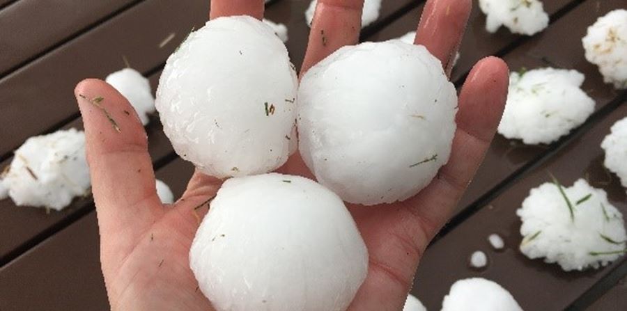 Large Hail Stones