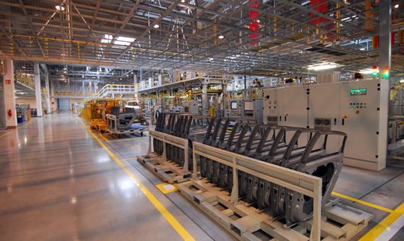 manufacturing equipment manufacturing floor warehouse