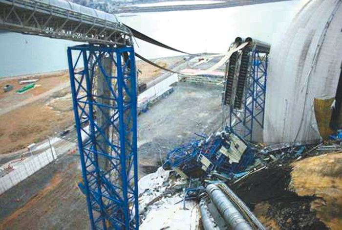 Coal Silo Explosion - South Korea