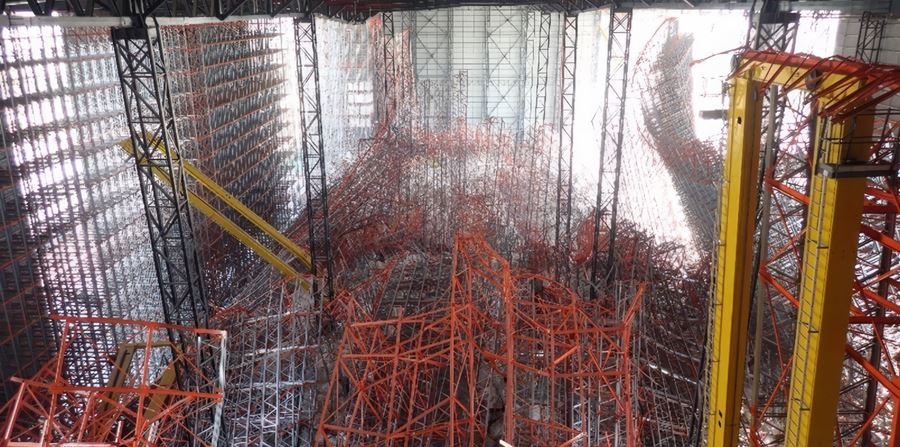automated racking system collapse